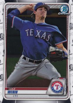 #BCP-107 Cole Winn - Texas Rangers - 2020 Bowman - Chrome Prospects Baseball
