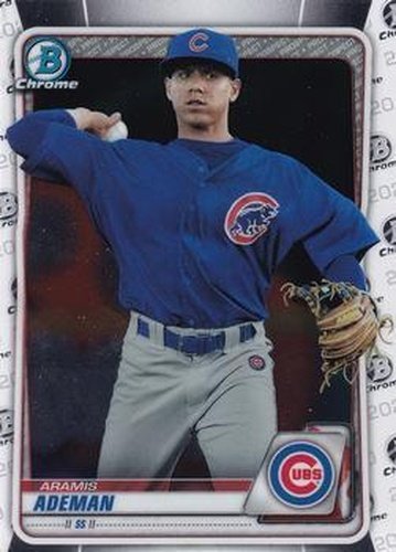 #BCP-110 Aramis Ademan - Chicago Cubs - 2020 Bowman - Chrome Prospects Baseball
