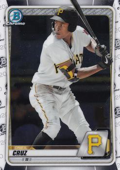 #BCP-111 Oneil Cruz - Pittsburgh Pirates - 2020 Bowman - Chrome Prospects Baseball