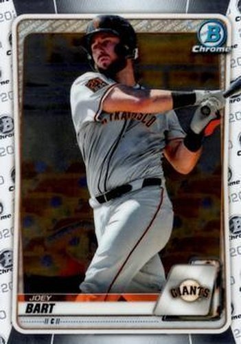 #BCP-112 Joey Bart - San Francisco Giants - 2020 Bowman - Chrome Prospects Baseball