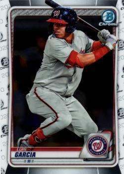 #BCP-114 Luis Garcia - Washington Nationals - 2020 Bowman - Chrome Prospects Baseball