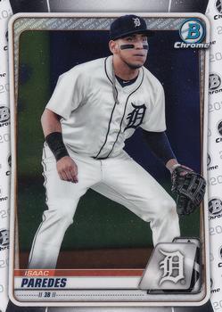 #BCP-120 Isaac Paredes - Detroit Tigers - 2020 Bowman - Chrome Prospects Baseball