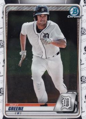 #BCP-122 Riley Greene - Detroit Tigers - 2020 Bowman - Chrome Prospects Baseball