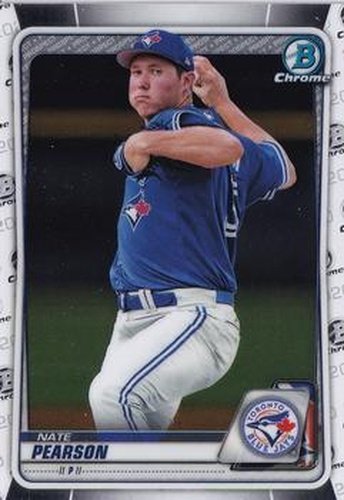 #BCP-124 Nate Pearson - Toronto Blue Jays - 2020 Bowman - Chrome Prospects Baseball