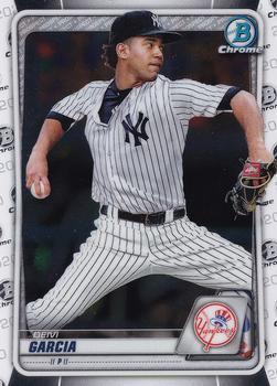 #BCP-125 Deivi Garcia - New York Yankees - 2020 Bowman - Chrome Prospects Baseball