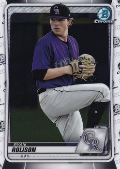 #BCP-137 Ryan Rolison - Colorado Rockies - 2020 Bowman - Chrome Prospects Baseball