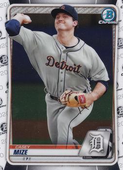 #BCP-142 Casey Mize - Detroit Tigers - 2020 Bowman - Chrome Prospects Baseball