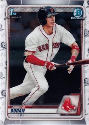 #BCP-144 Jarren Duran - Boston Red Sox - 2020 Bowman - Chrome Prospects Baseball