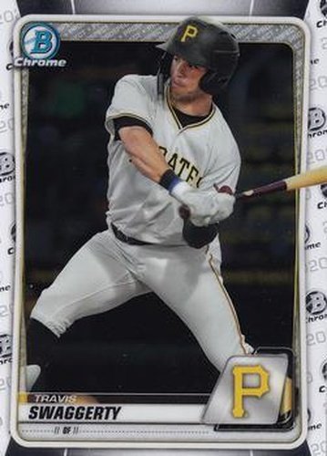 #BCP-146 Travis Swaggerty - Pittsburgh Pirates - 2020 Bowman - Chrome Prospects Baseball