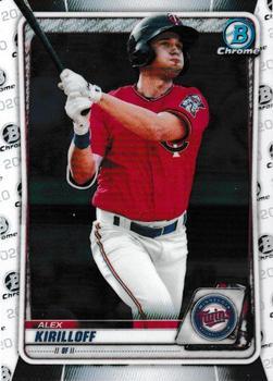 #BCP-151 Alex Kirilloff - Minnesota Twins - 2020 Bowman - Chrome Prospects Baseball