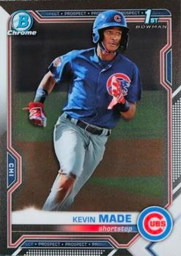 #BCP-153 Kevin Made - Chicago Cubs - 2021 Bowman Chrome - Prospects Baseball