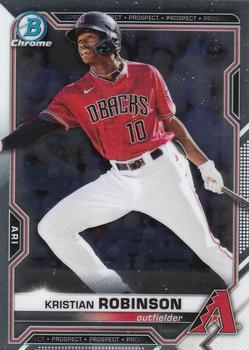 #BCP-158 Kristian Robinson - Arizona Diamondbacks - 2021 Bowman Chrome - Prospects Baseball