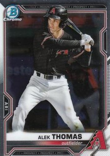 #BCP-159 Alek Thomas - Arizona Diamondbacks - 2021 Bowman Chrome - Prospects Baseball