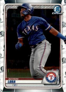 #BCP-159 Bayron Lora - Texas Rangers - 2020 Bowman - Chrome Prospects Baseball