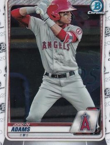 #BCP-15 Jordyn Adams - Los Angeles Angels - 2020 Bowman - Chrome Prospects Baseball