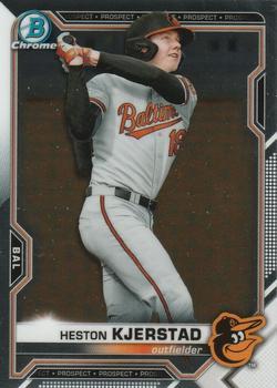 #BCP-166 Heston Kjerstad - Baltimore Orioles - 2021 Bowman Chrome - Prospects Baseball