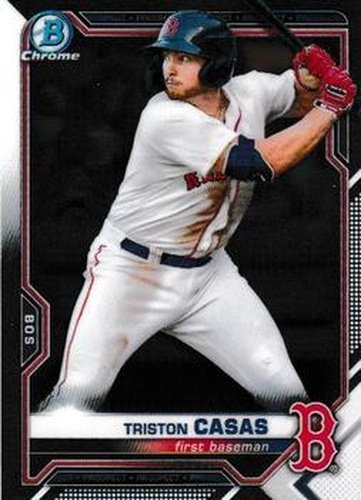 #BCP-168 Triston Casas - Boston Red Sox - 2021 Bowman Chrome - Prospects Baseball