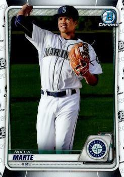 #BCP-169 Noelvi Marte - Seattle Mariners - 2020 Bowman - Chrome Prospects Baseball