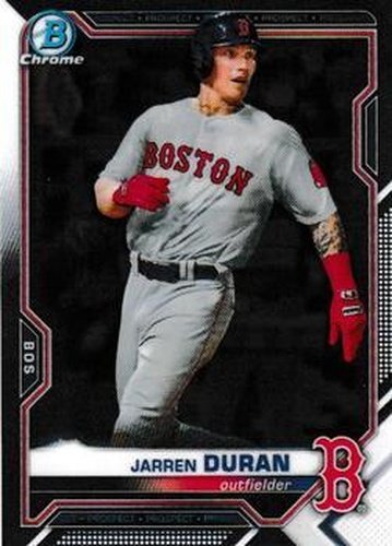 #BCP-170 Jarren Duran - Boston Red Sox - 2021 Bowman Chrome - Prospects Baseball