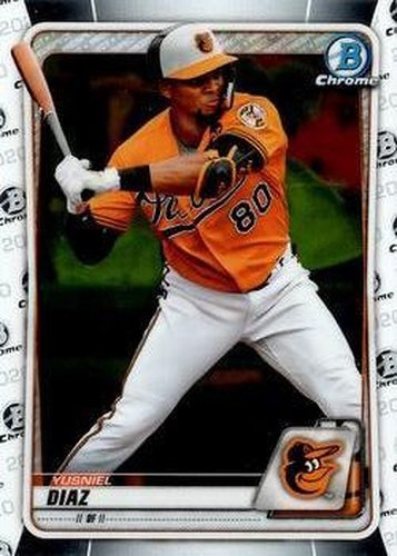 #BCP-170 Yusniel Diaz - Baltimore Orioles - 2020 Bowman - Chrome Prospects Baseball