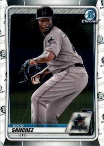 #BCP-172 Sixto Sanchez - Miami Marlins - 2020 Bowman - Chrome Prospects Baseball