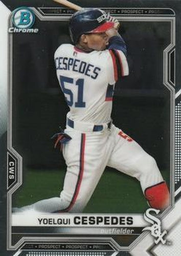 #BCP-176 Yoelqui Cespedes - Chicago White Sox - 2021 Bowman Chrome - Prospects Baseball