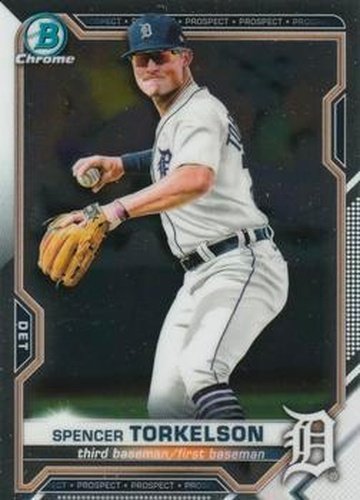 #BCP-187 Spencer Torkelson - Detroit Tigers - 2021 Bowman Chrome - Prospects Baseball
