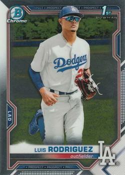 #BCP-196 Luis Rodriguez FBC - Los Angeles Dodgers - 2021 Bowman Chrome - Prospects Baseball