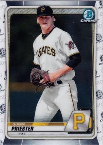 #BCP-197 Quinn Priester - Pittsburgh Pirates - 2020 Bowman - Chrome Prospects Baseball