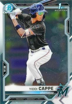 #BCP-199 Yiddi Cappe - Miami Marlins - 2021 Bowman Chrome - Prospects Baseball