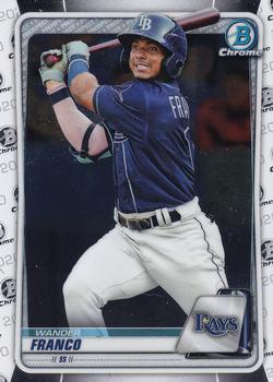 #BCP-1 Wander Franco - Tampa Bay Rays - 2020 Bowman - Chrome Prospects Baseball