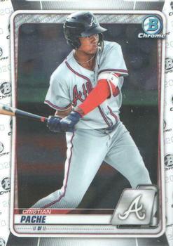 #BCP-201 Cristian Pache - Atlanta Braves - 2020 Bowman - Chrome Prospects Baseball