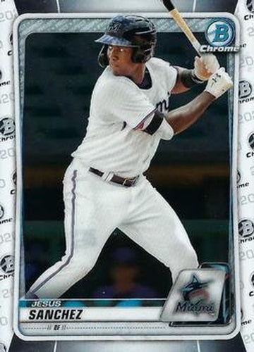 #BCP-204 Jesus Sanchez - Miami Marlins - 2020 Bowman - Chrome Prospects Baseball
