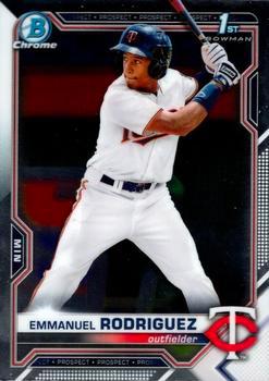 #BCP-207 Emmanuel Rodriguez - Minnesota Twins - 2021 Bowman Chrome - Prospects Baseball