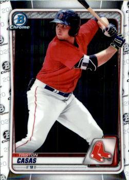 #BCP-208 Triston Casas - Boston Red Sox - 2020 Bowman - Chrome Prospects Baseball