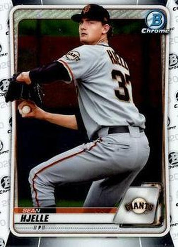 #BCP-215 Sean Hjelle - San Francisco Giants - 2020 Bowman - Chrome Prospects Baseball