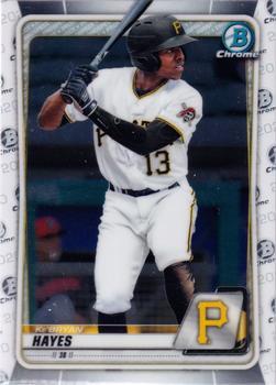 #BCP-220 Ke'Bryan Hayes - Pittsburgh Pirates - 2020 Bowman - Chrome Prospects Baseball