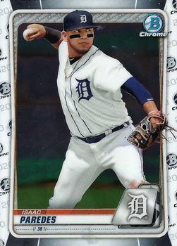 #BCP-224 Isaac Paredes - Detroit Tigers - 2020 Bowman - Chrome Prospects Baseball