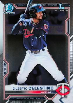 #BCP-232 Gilberto Celestino - Minnesota Twins - 2021 Bowman Chrome - Prospects Baseball
