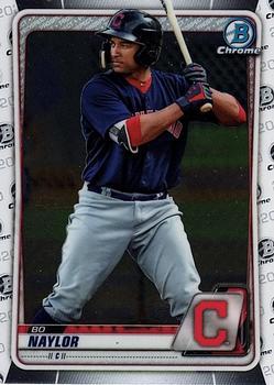 #BCP-234 Bo Naylor - Cleveland Indians - 2020 Bowman - Chrome Prospects Baseball