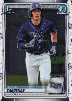 #BCP-23 Ruben Cardenas - Tampa Bay Rays - 2020 Bowman - Chrome Prospects Baseball