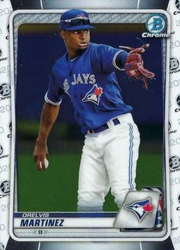 #BCP-245 Orelvis Martinez - Toronto Blue Jays - 2020 Bowman - Chrome Prospects Baseball