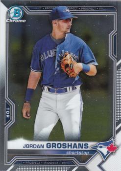 #BCP-246 Jordan Groshans - Toronto Blue Jays - 2021 Bowman Chrome - Prospects Baseball
