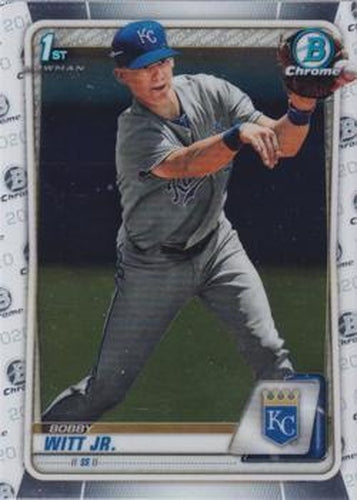 #BCP-25 Bobby Witt Jr. - Kansas City Royals - 2020 Bowman - Chrome Prospects Baseball