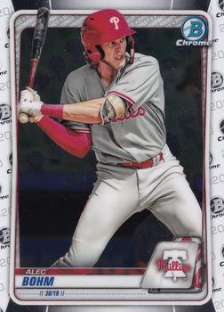 #BCP-29 Alec Bohm - Philadelphia Phillies - 2020 Bowman - Chrome Prospects Baseball