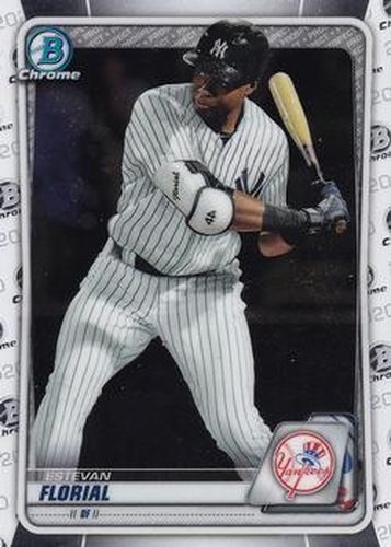 #BCP-31 Estevan Florial - New York Yankees - 2020 Bowman - Chrome Prospects Baseball