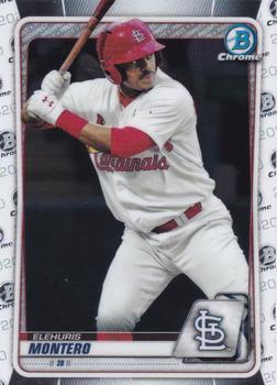 #BCP-32 Elehuris Montero - St. Louis Cardinals - 2020 Bowman - Chrome Prospects Baseball