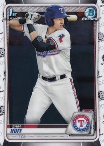 #BCP-33 Sam Huff - Texas Rangers - 2020 Bowman - Chrome Prospects Baseball