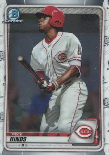 #BCP-41 Rece Hinds - Cincinnati Reds - 2020 Bowman - Chrome Prospects Baseball