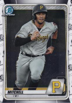 #BCP-43 Cal Mitchell - Pittsburgh Pirates - 2020 Bowman - Chrome Prospects Baseball
